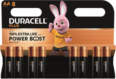 Duracell Batt 1,5V Mign Plus-Boost-AA K8 
