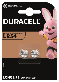 Duracell Knopfzelle 1,5V LR54   DLR54 B2 
