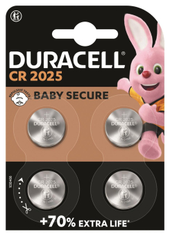 Duracell Knopfzelle Lithium 3V  D2025 B4 