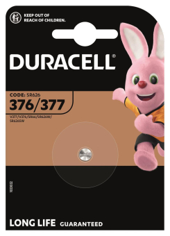 Duracell Batterie Silberoxid D377 062986 