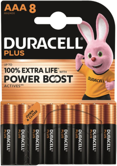 Duracell Batterie 1,5V Plus-Boost-AAA K8 