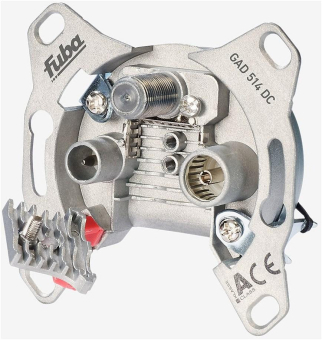 Fuba GAD 514 DC Universal-Durchgangsdose 
