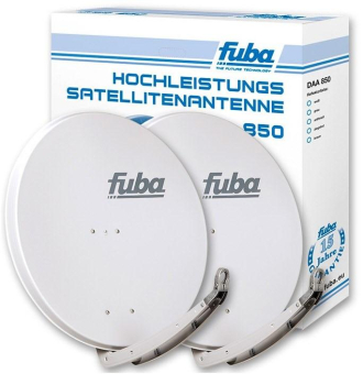 Fuba DAA 850 GG Satellitenantennen hgrau 
