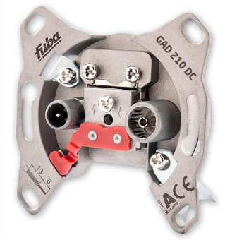 Fuba GAD 210 DC Universal-Durchgangsdose 
