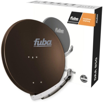 Fuba DAA 850 B Satellitenantenne braun 