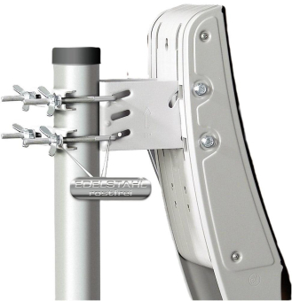 Fuba DAA 850 B Satellitenantenne braun 