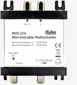 Fuba MCR 224 Mini-Unicable-Schalter 