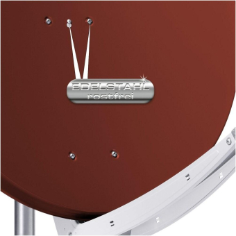 Fuba DAA 850 R Satellitenantenne rot 