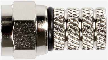 Fuba OVZ 010 F-Aufdrehstecker schwarz 