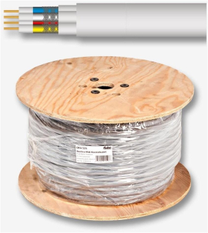 Fuba GKA 524/100 Quattro-Midi-Koaxkabel 