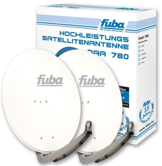 Fuba DAA 780 WW Satellitenantennen weiß 