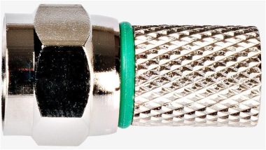 Fuba OVZ 030 F-Aufdrehstecker grün 