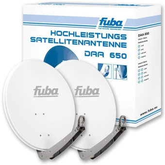 Fuba DAA 650 WW Satellitenantennen weiß 