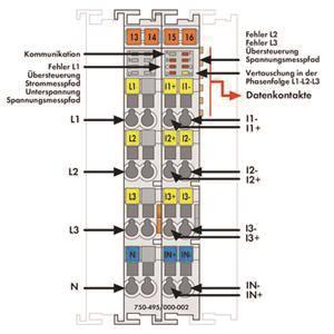 WAGO 750-495/000-002 3-Phasen- 