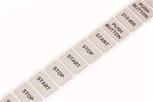 WAGO 210-855 Tasterschilder,27 x 18 