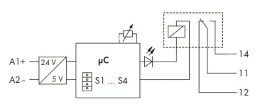 WAGO 857-604 Zeitrelaismodul, 