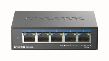 D-Link 5-P Multi-Gigab.Unmanag DMS-105/E 