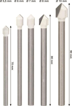 Bosch Fliesenbohrer-Set CYL-9 2608587170 