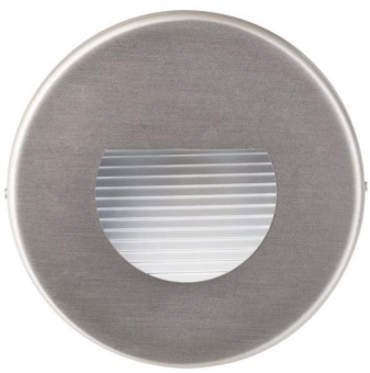 BRUM LED-Wandeinbaul. Edelstahl 10128203 