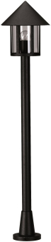ALBE Wegeleuchte, Alu, schwarz    664126 