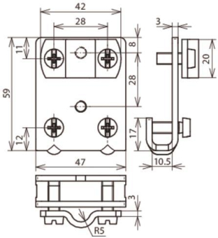 DEHN Falzklemme St/Tzn            365040 