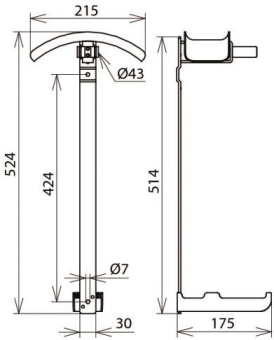 DEHN Haltevorrichtung f.     HV EKV ES40 