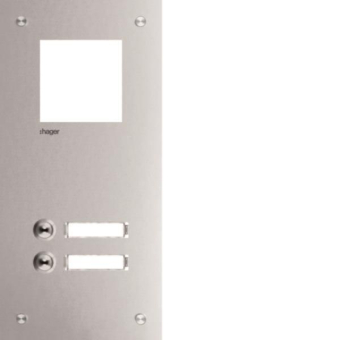 Hager Frontplatte intercom mono  RTQ102X 