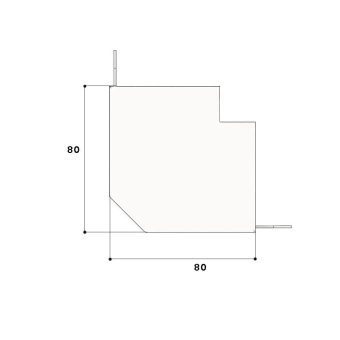 GGK Ausseneck für FB 60x150        11147 