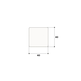 GGK Endplatte für LFG 40x40        11096 