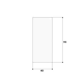 GGK Endplatte für LFG 40x90        11088 