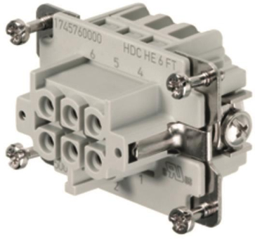 Weidmüller HDC HE 6 FT HDC-Einsatz 