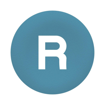 Schneider Tastenschild rund flach ZBA639 