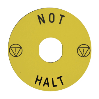 GS Not-Aus-Schild                ZBY8230 