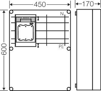 Hensel Mi-NH-Sicherungslasttrenn Mi 6679 