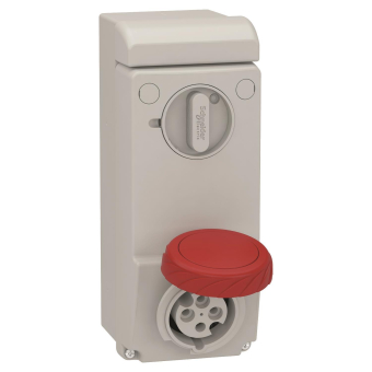 Schneider Wandsteckdose verriegelt 83085 