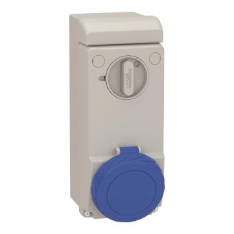 Schneider Wandsteckdose verriegelt 83092 