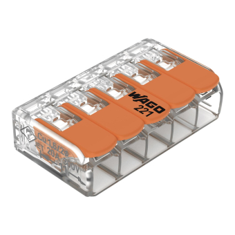 WAGO 221-415 COMPACT-Verbindungsklemme, 