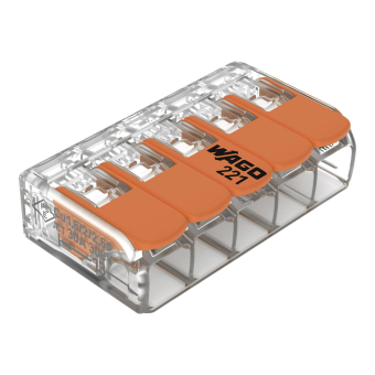 WAGO 221-615 COMPACT-Verbindungsklemme, 