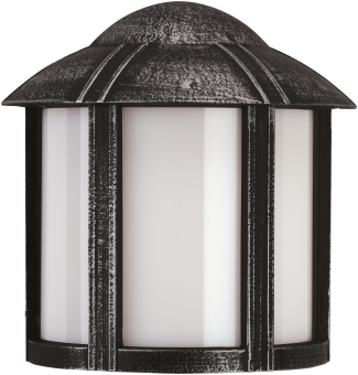 ALBE Wandleuchte Alu schwarz-     603221 