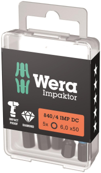 Wera Innensechskant Bits,    05057646001 