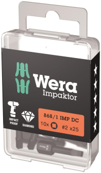 Wera Innenvierkant Bits,     05057631001 
