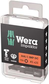 Wera Innenvierkant Bits,     05057632001 