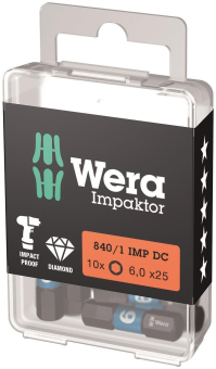 Wera Innensechskant Bits,    05057606001 