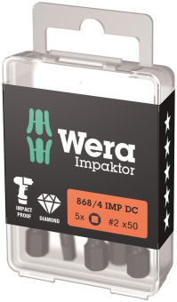 Wera Innenvierkant Bits,     05057671001 