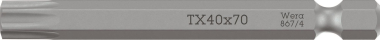 Wera Bits TX10x70mm 867/4Z   05060100001 