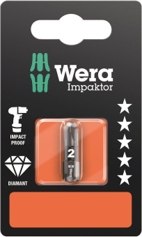 Wera Pozidriv-Bits, Impact   05073921001 