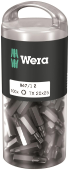 Wera Bits 100xTX20x25mm      05072448001 