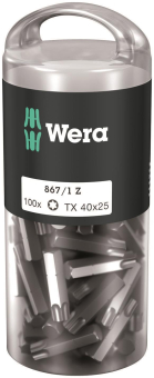 Wera Bits 100xTX40x25mm      05072452001 