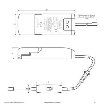 EVN LED Einbaupanel-rund-ws-   LTR170125 