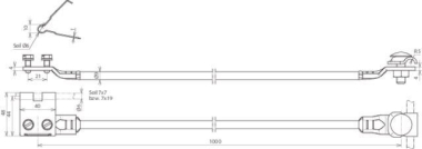 DEHN           ASSA D6 L1000 6.10 CU V2A 